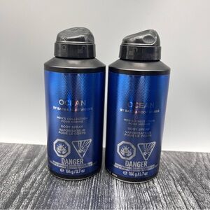 Bath & Body Works Ocean Body Spray - 3.7 oz Each / Lot of 2 - New